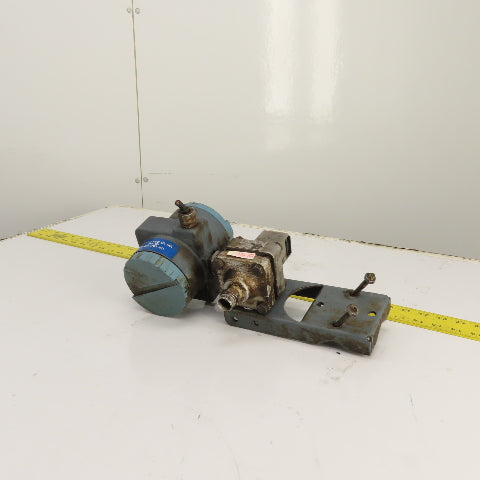 Foxboro 821GM-IS1NM2 Electronic Pressure Transmitter 4-20mA 60PSI W/ D0135ND