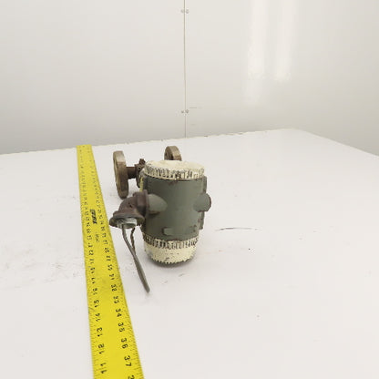 ABB ST4311125QB15A2EX0AB Trio-Wirl Flow Meter Transmitter Inline 1"