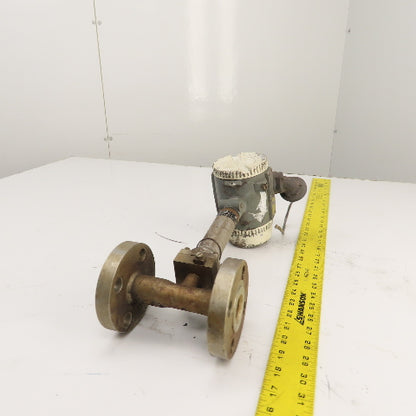 ABB ST4311125QB15A2EX0AB Trio-Wirl Flow Meter Transmitter Inline 1"