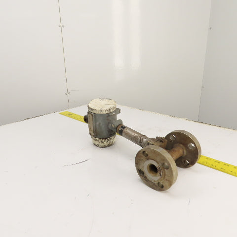 ABB ST4311125QB15A2EX0AB Trio-Wirl Flow Meter Transmitter Inline 1"