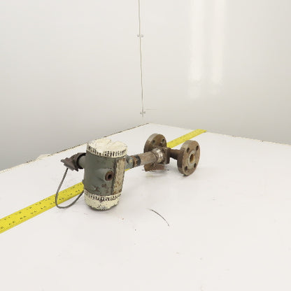 ABB ST4311125QB15A2EX0AB Trio-Wirl Flow Meter Transmitter Inline 1"