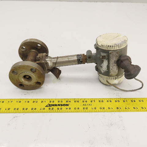 ABB ST4311125QB15A2EX0AB Trio-Wirl Flow Meter Transmitter Inline 1"