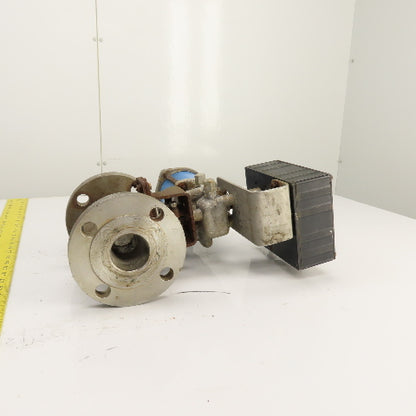 Jamesbury 2" Stainless Valve W/ PMW Pneumatic Positioner Indicator P-2000