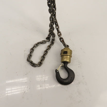 Gardner Denver P2TA11LREL010AAA11 1100LB .55 Ton Air Chain Hoist 10' Lift 34FPM