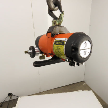 Gardner Denver P1HA05LP0L016BBA 500LB 1/2 Ton Air Chain Hoist (No Chain) New