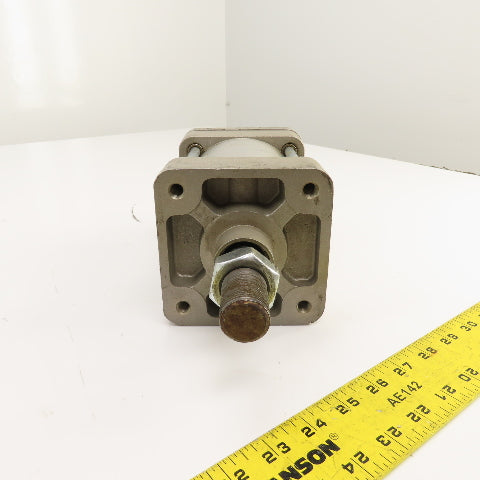 SMC NCDA1D400-0200 Double Acting Air Cylinder 4" Bore 2" Stroke 1" Rod 1/2" NPT
