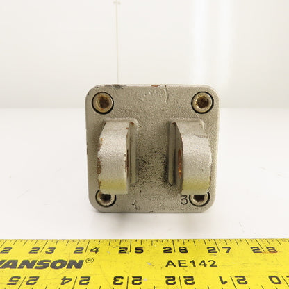SMC NCDA1D325-0400 Double Acting Air Cylinder 3.25" Bore 4" Stroke 1" Rod
