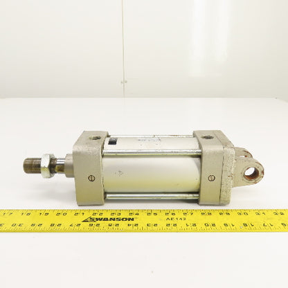 SMC NCDA1D325-0400 Double Acting Air Cylinder 3.25" Bore 4" Stroke 1" Rod