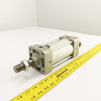 SMC NCDA1D325-0400 Double Acting Air Cylinder 3.25" Bore 4" Stroke 1" Rod