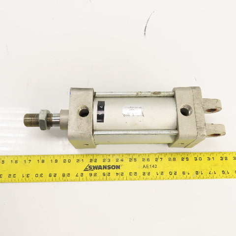 SMC NCDA1D325-0400 Double Acting Air Cylinder 3.25" Bore 4" Stroke 1" Rod