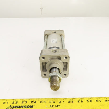 SMC NCDA1D325-0400 Double Acting Air Cylinder 3.25" Bore 4" Stroke 1" Rod