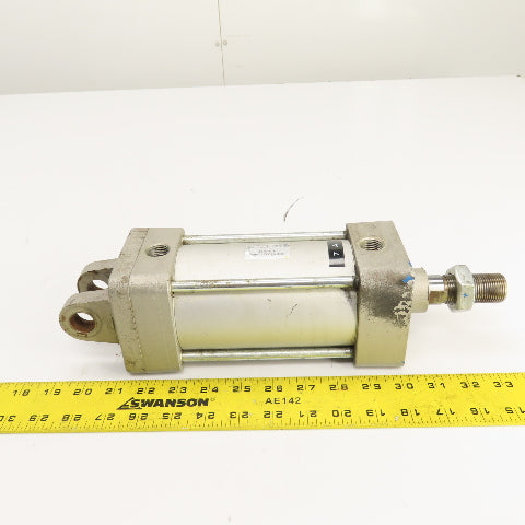 SMC NCDA1D325-0400 Double Acting Air Cylinder 3.25" Bore 4" Stroke 1" Rod