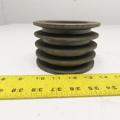 4B SD TDM 4 Groove Belt Pulley SD Bushed 4.95" OD