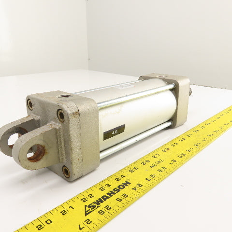 SMC NCDA1D325-0600 Double Acting Air Cylinder 3.25" Bore 6" Stroke 1" Rod