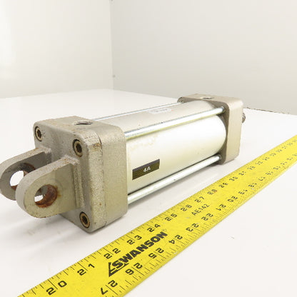 SMC NCDA1D325-0600 Double Acting Air Cylinder 3.25" Bore 6" Stroke 1" Rod