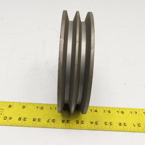 TB Woods 6.4x2B SDS 2 Groove A/B Section V-Belt Pulley SDS Bushed 6.4" OD