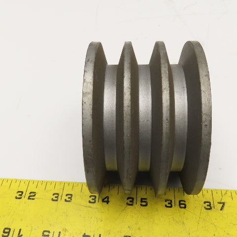 3 4X3B SH 3 Groove A/B Section V-Belt Pulley SH Bushing