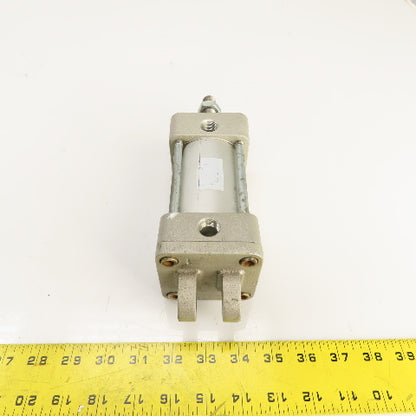 SMC NCDA1D250-0200 Double Acting Air Cylinder 2.50" Bore 2" Stroke 5/8" Rod