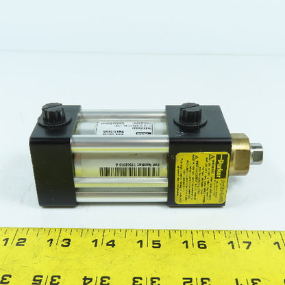 Parker 4MA Double Acting Air Cylinder 1.5" Bore 1" Stroke 5/8" Rod 3/8" NPT