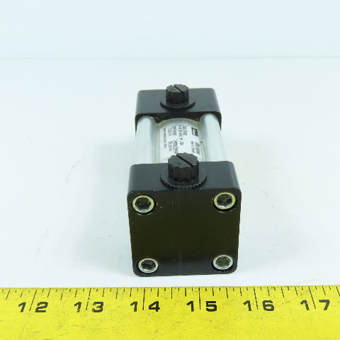 Parker 4MA Double Acting Air Cylinder 1.5" Bore 1" Stroke 5/8" Rod 3/8" NPT