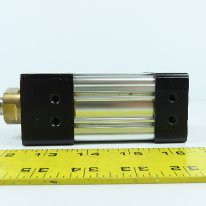 Parker 4MA Double Acting Air Cylinder 1.5" Bore 1" Stroke 5/8" Rod 3/8" NPT