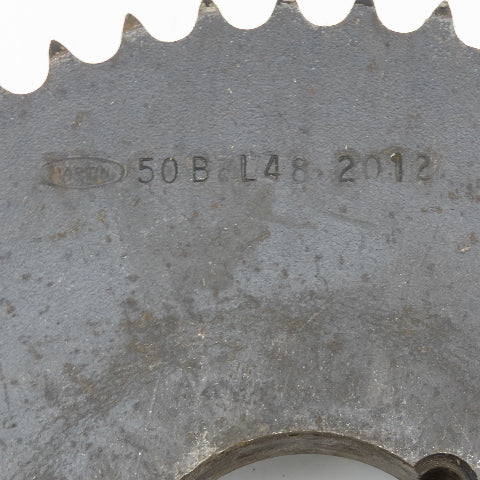 Martin 50B TL48 2012 #50 Roller Chain Sprocket 48 Tooth 9.8750OD TL Bushed