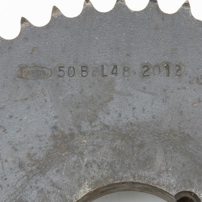 Martin 50B TL48 2012 #50 Roller Chain Sprocket 48 Tooth 9.8750OD TL Bushed