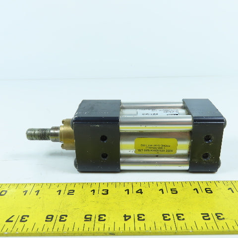 Parker 2MA Double Acting Air Cylinder 1.5" Bore 1" Stroke 5/8" Rod 3/8" NPT