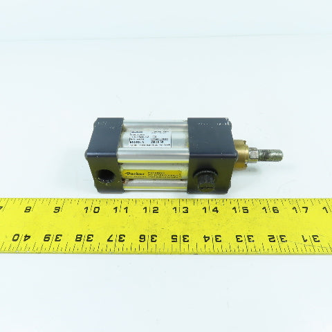 Parker 2MA Double Acting Air Cylinder 1.5" Bore 1" Stroke 5/8" Rod 3/8" NPT