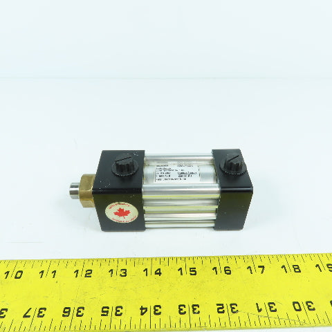 Parker 2MA Double Acting Air Cylinder 1.5" Bore 1" Stroke 5/8" Rod 3/8" NPT