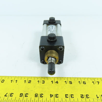Parker 4MA Double Acting Air Cylinder 1.5" Bore 1.375" Stroke 5/8" Rod 3/8" NPT