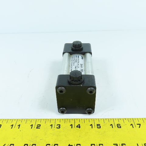 Parker 4MA Double Acting Air Cylinder 1.5" Bore 1.375" Stroke 5/8" Rod 3/8" NPT