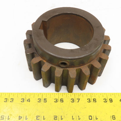 Martin S420 14 1/2 External Tooth Spur Gear 4DP 14.5°PA 20T 2.9375" Bore