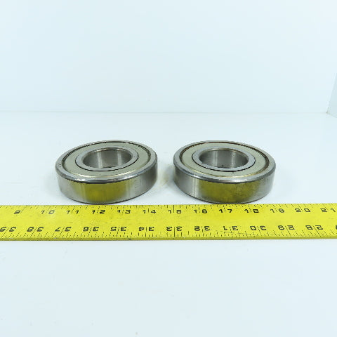 NSK 6311Z Radial Ball Bearing 55mm ID x 120mm OD x 29mm Wide Lot Of 2