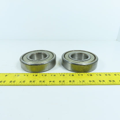 NSK 6311Z Radial Ball Bearing 55mm ID x 120mm OD x 29mm Wide Lot Of 2