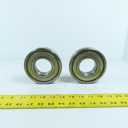 NSK 6311Z Radial Ball Bearing 55mm ID x 120mm OD x 29mm Wide Lot Of 2
