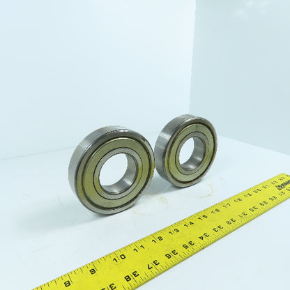 NSK 6311Z Radial Ball Bearing 55mm ID x 120mm OD x 29mm Wide Lot Of 2