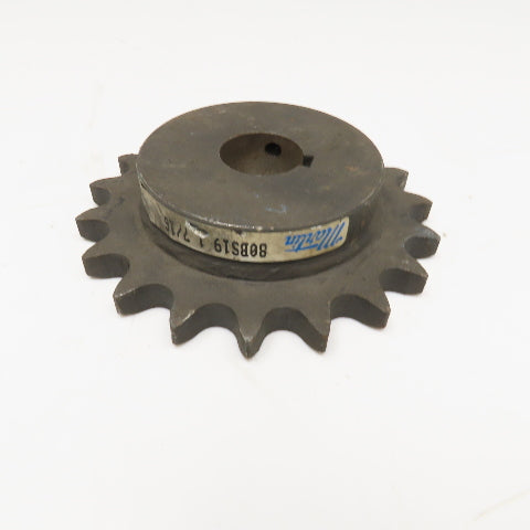 Martin 80BS19 #80 Roller Chain Sprocket 19T 1-7/16" Bore