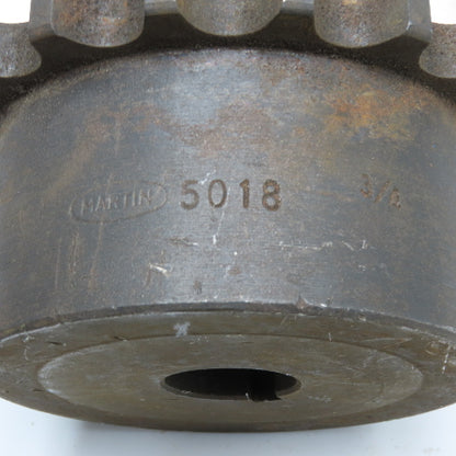 Martin 5018 #50 Chain Coupling Sprocket Hub 18T 3/4" Bore