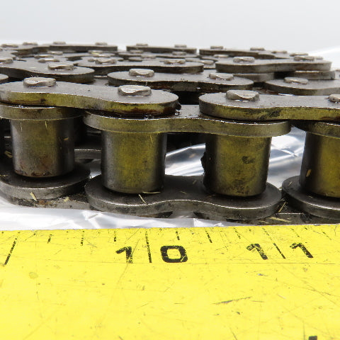 Tsubaki RS80 #80 Single Strand Riveted Roller Chain 5'