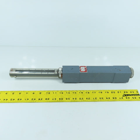 Waukee M-2 Flo-Meter Ammonia Flow Meter 70°F S.G. 0.59 PR. 8 0SIG 3/4" NPT