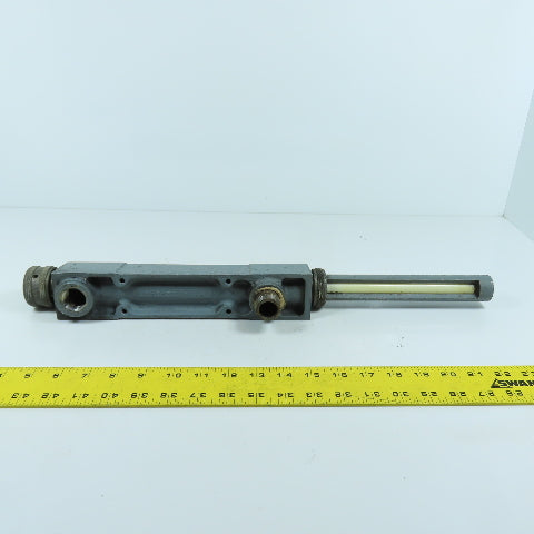 Waukee MV-5 Flo-Meter Gas Flow Meter 70°F S.G. 1.00 PR. 8 0SIG 3/4" NPT