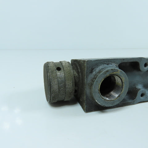 Waukee MV-5 Flo-Meter Gas Flow Meter 70°F S.G. 1.00 PR. 8 0SIG 3/4" NPT