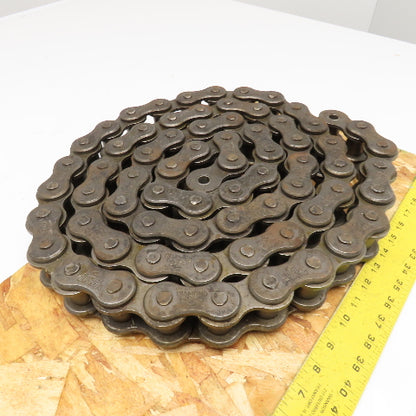 Diamond 140HS #140 Single Strand Riveted Roller Chain 10'
