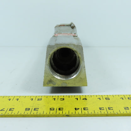 Waukee MV5 Flo-Meter Gas Flow Meter 70°F SP GR 1.00 PR. 8 OZ 3/4" NPT