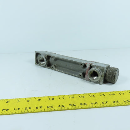 Waukee MV5 Flo-Meter Gas Flow Meter 70°F SP GR 1.00 PR. 8 OZ 3/4" NPT