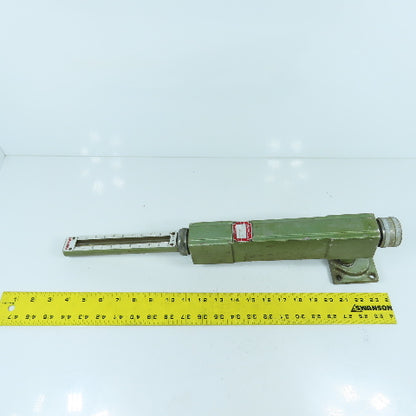 Waukee MV5 Flo-Meter Gas Flow Meter 70°F SG 0.59 PR. 10WCG 3/4" NPT