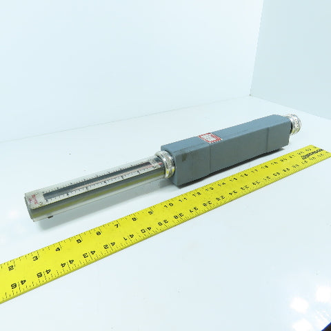 Waukee MV-6 Flo-Meter Gas Flow Meter 80°F SG 0.65 PR. 12 WCG 3/4" NPT