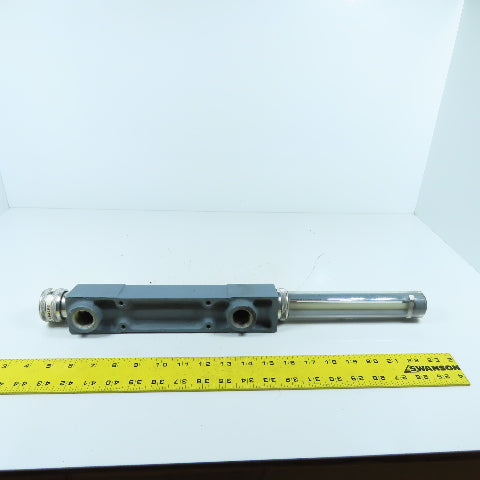 Waukee MV-6 Flo-Meter Gas Flow Meter 80°F SG 0.65 PR. 12 WCG 3/4" NPT