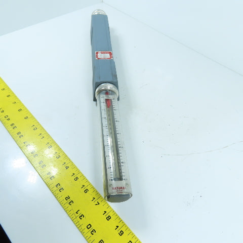 Waukee MV-6 Flo-Meter Gas Flow Meter 80°F SG 0.65 PR. 12 WCG 3/4" NPT